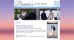 Desktop Screenshot of bonniesacutabove.net